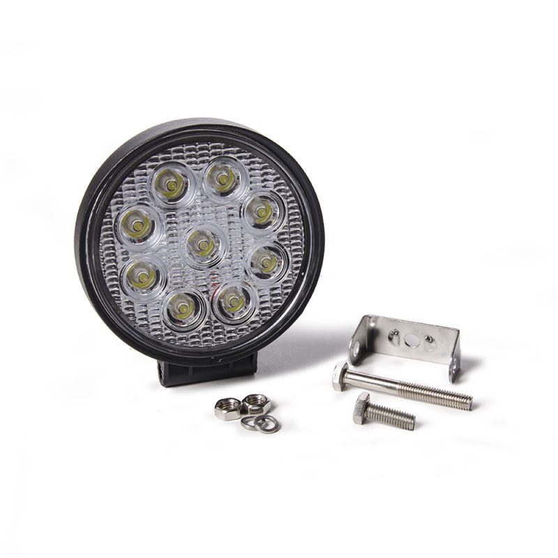 Faro Led Circular LUX LED DJ912SPEPI 27w 9 Led 3w Blanco 12v