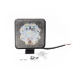 Faro Led Cuadrado LUX LED DJ1012SPEP 27w 9 Led 3w Blanco 12v