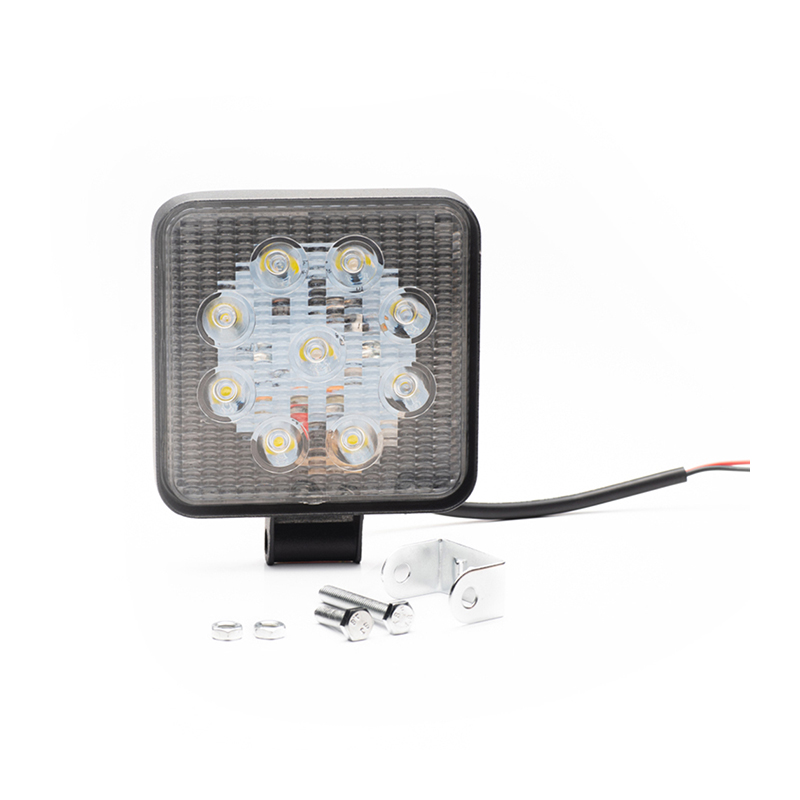 Faro Led Cuadrado LUX LED DJ1012SPEP 27w 9 Led 3w Blanco 12v