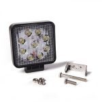 Faro Led Cuadrado LUX LED DJ1012SPEP 27w 9 Led 3w Blanco 12v