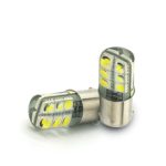 Kit Lampara KOBO LED12498SIL P21W 6 Led 5050 Siliconado Blanco 12v