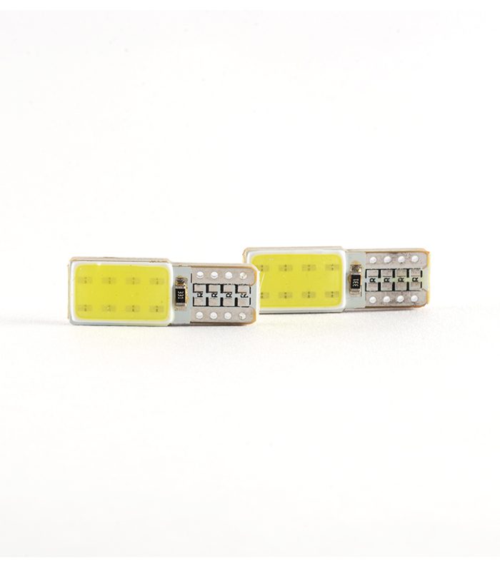 KOBO LED12961SILBL / T10 / 6 LED / 2835 SILIC. / CANBUS / BLANCO