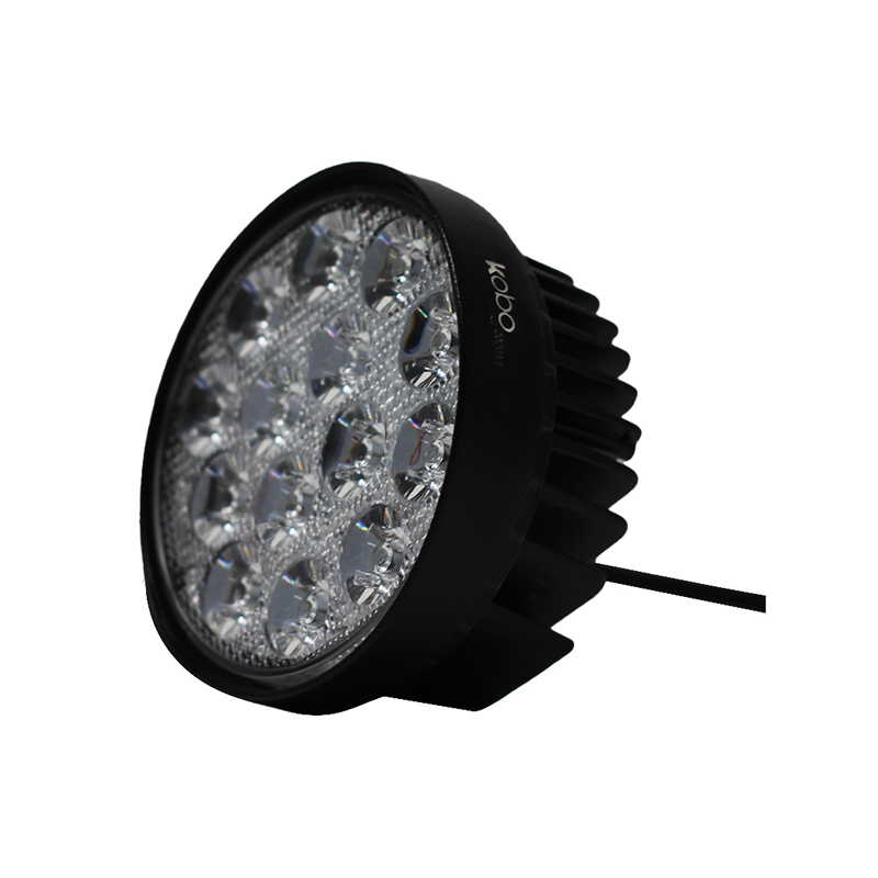 Faro 14 LED KOBO Redondo 47w Blanco 12-24v