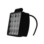 Faro 16 LED KOBO KO48WSQBLA Cuadrado 48w Blanco 12-24v