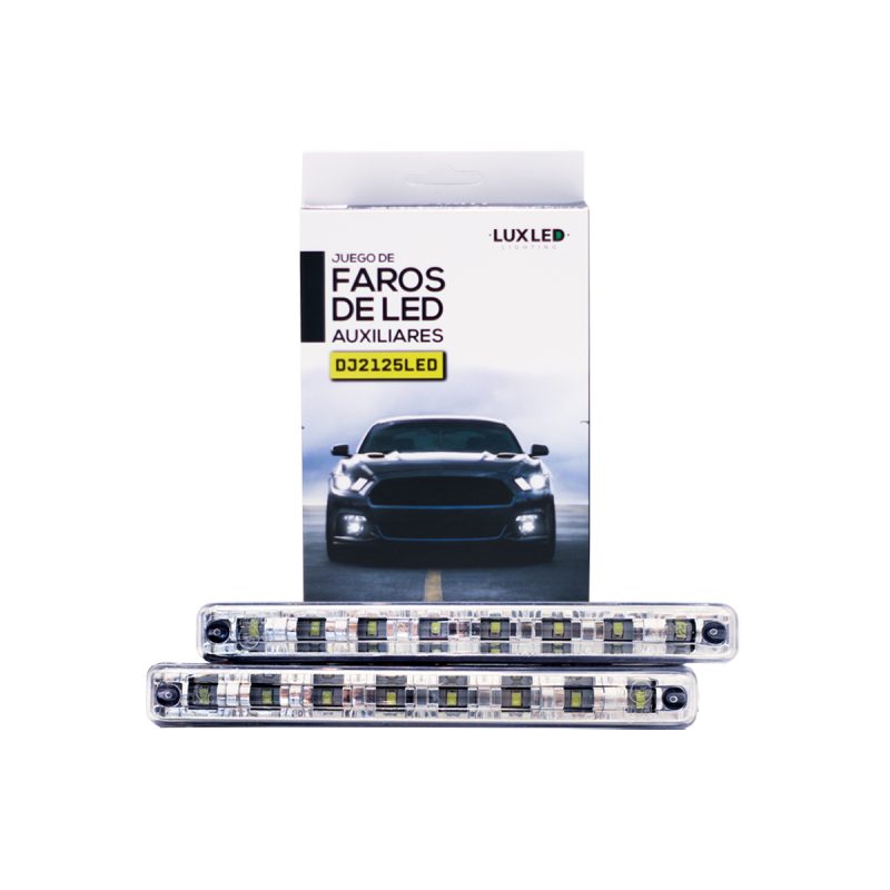 Faros Auxiliar Rectangular LUX LED DJ2125LED 5 Led Universal