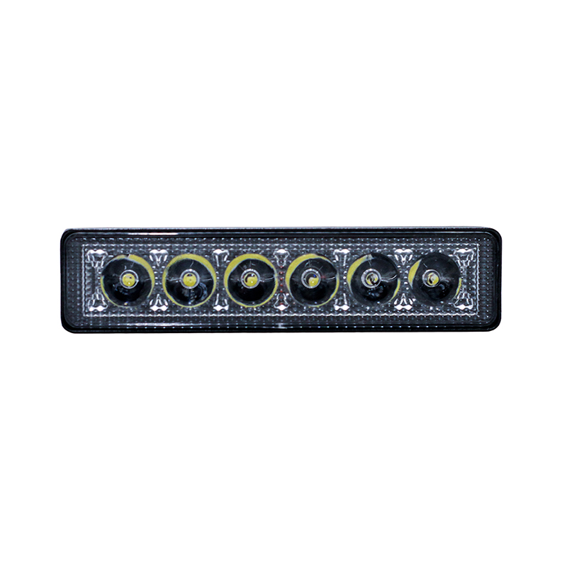 Faro Led Rectangular LUX LED DJ1112SPEP 18w 6 Led 3w Blanco