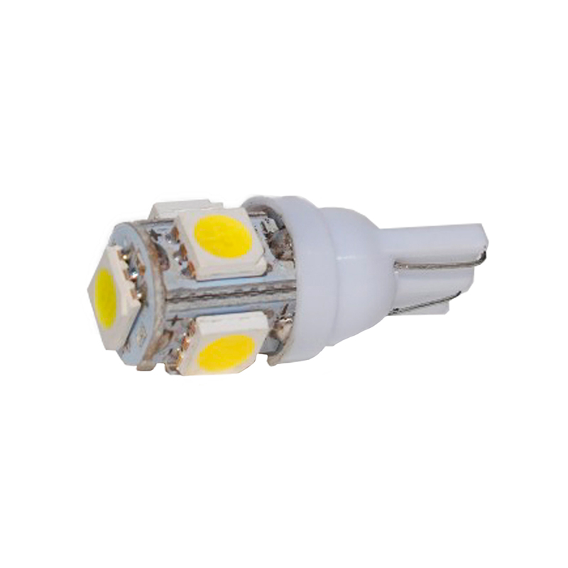 Kit Lampara KOBO LED12961BLA5P T10 6 Led 5050 SMD Blanco