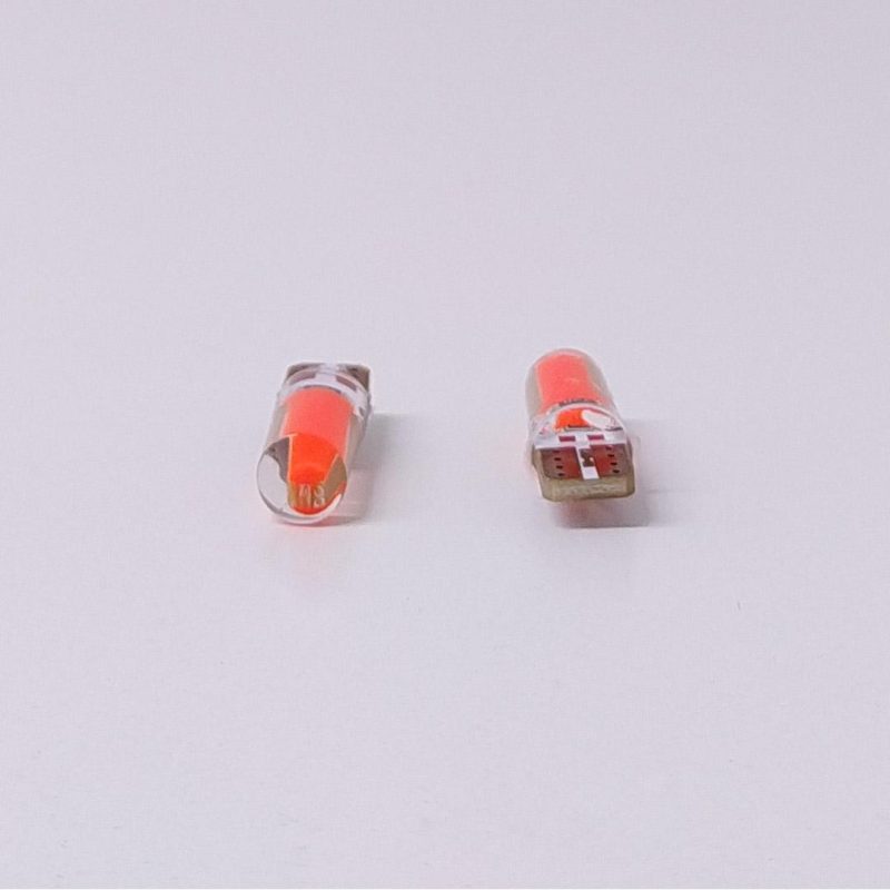 Kit Lampara KOBO LED12961GELRO T10 Gel Siliconado Canbus Rojo 12v