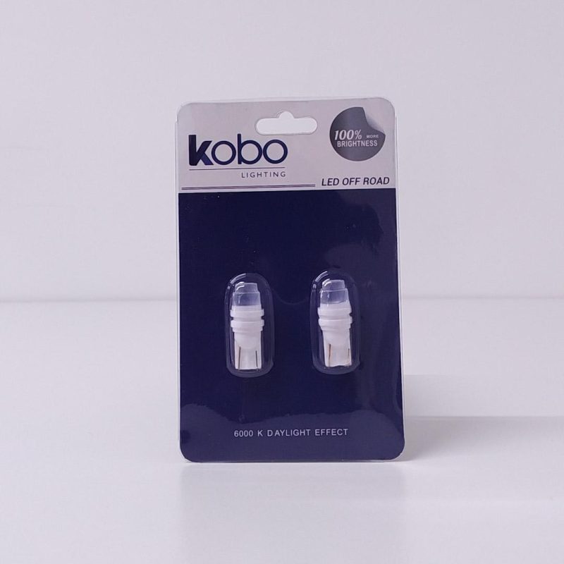 Kit Lampara KOBO LED12961TLBLA T10 Led Ceramik Blanco 12v