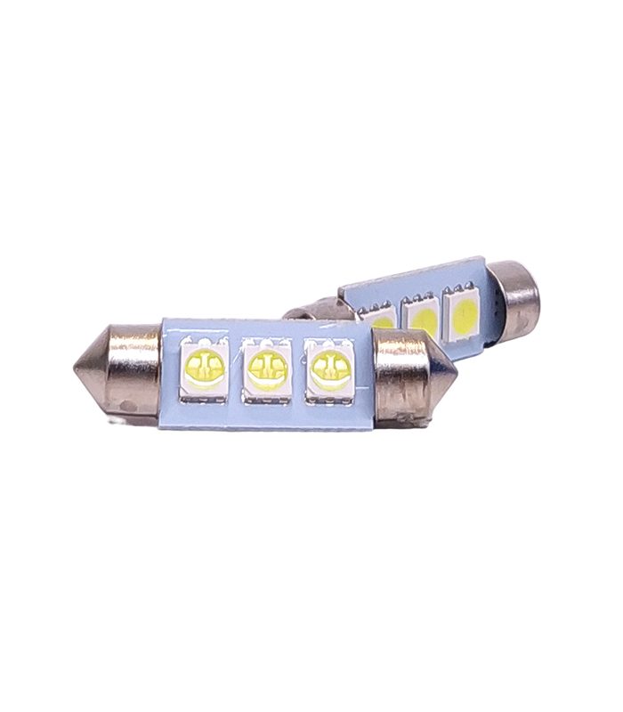 kit Tubular KOBO LEDTUB3BLA3912 3 LED 5050 SMD 39 Milímetros Blanco 12V