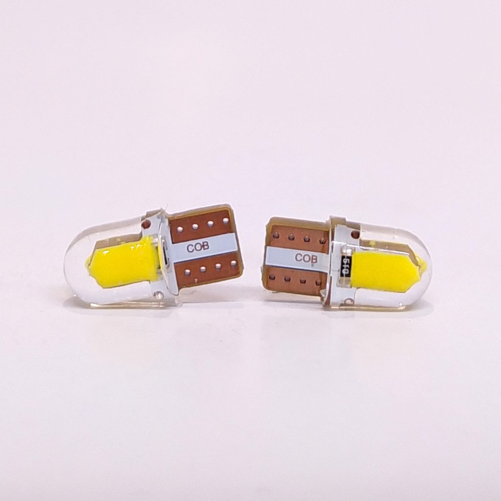Kit Lampara KOBO LED12961GELYE T10 Gel Siliconado Canbus Ambar 12v – imagen 3