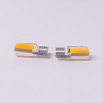 Kit Lampara KOBO LED12961GELYE T10 Gel Siliconado Canbus Ambar 12v
