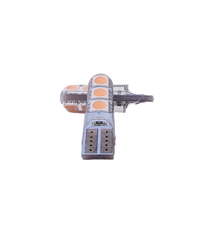 KOBO LED12961SILPI / T10 / 6 LED / 2835 / SILICONADO / CANBUS / ROSA / 12V