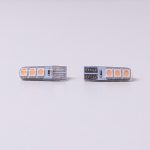 Kit Lampara KOBO LED12961SILPI T10 6 Led 2835 Siliconado Canbus Rosa 12v