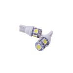 Kit Lampara KOBO LED13961BLA5P T10 5 Led 5050 SMD Blanco 24v
