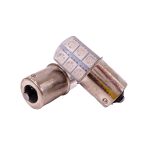 Kit Lampara KOBO LED12498SILAMB P21W 12 Led Cob Silica Ambar 12v
