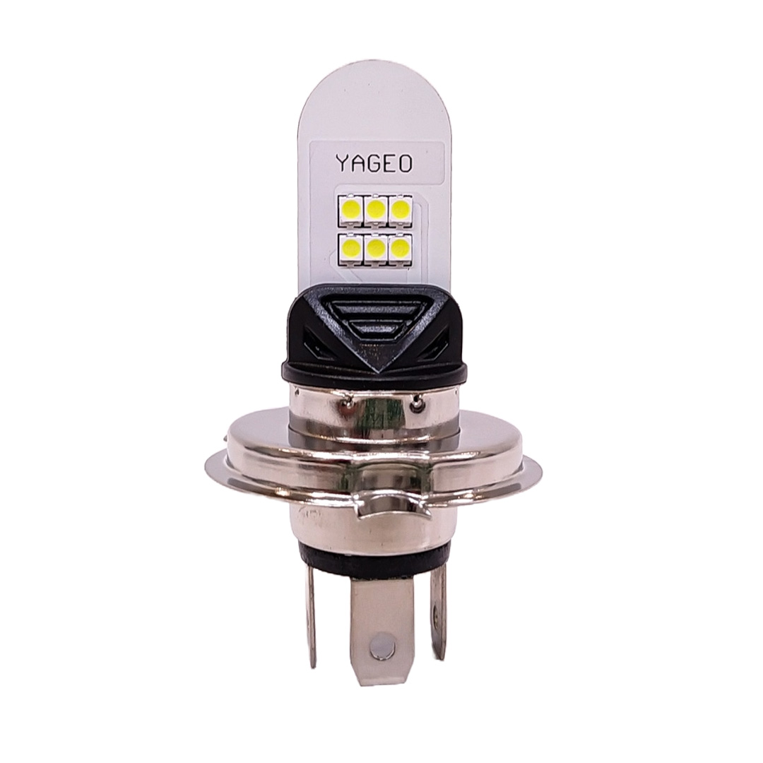 Lampara Led Moto H4 LUX LED H4-Silver 6 Led 10w