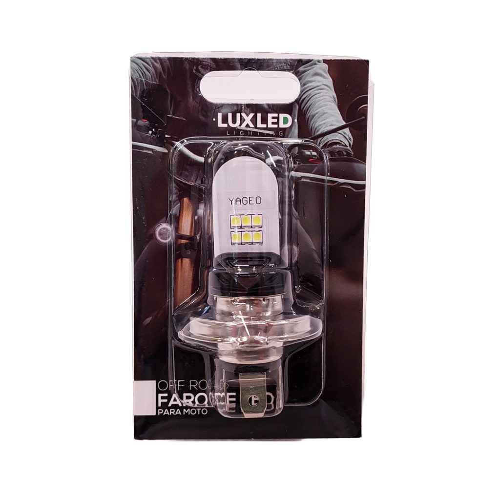 Lampara Led Moto H4 LUX LED H4-Silver 6 Led 10w