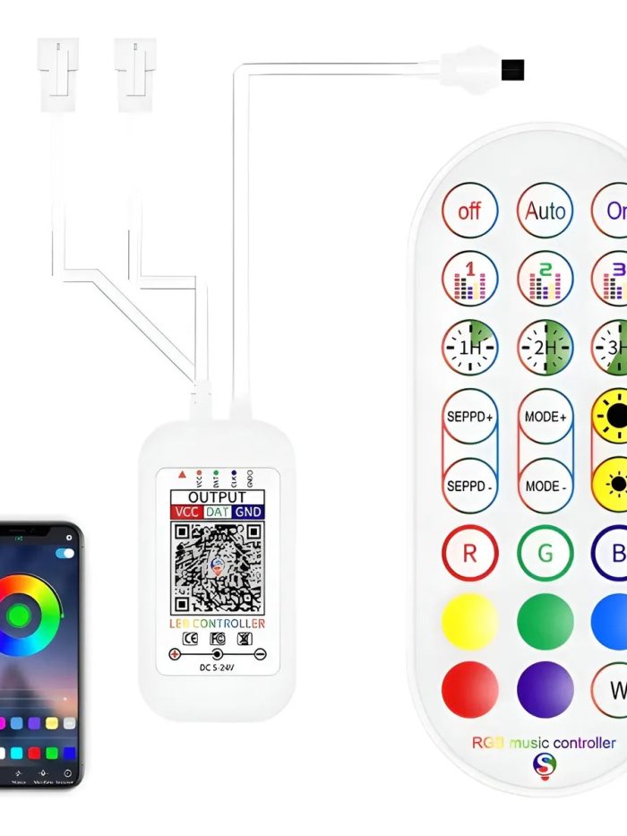Mini Controladora RF PIXEL LED con Bluetooth