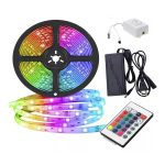 Tira Led RBG LUMILED + Controladora + Control Remoto por 5 metros