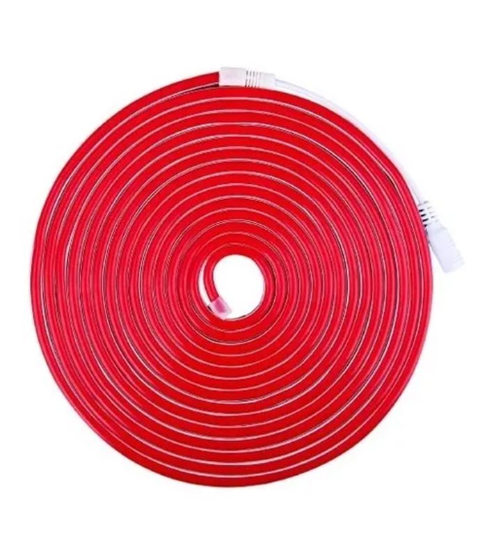TIRA NEON LED ROJA FLEXIBLE 5M EXTERIOR