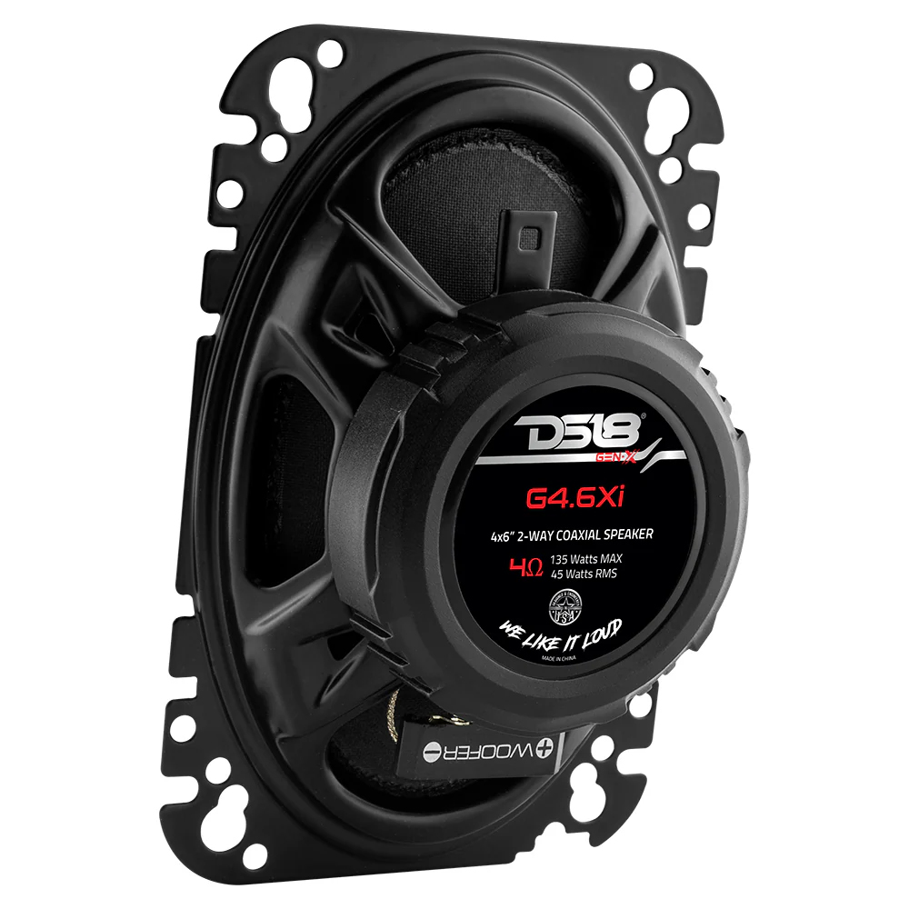 Parlantes DS18 G-4.6XI 4×6 pulgadas 2 vias 45 rms 135 watts 4 ohms