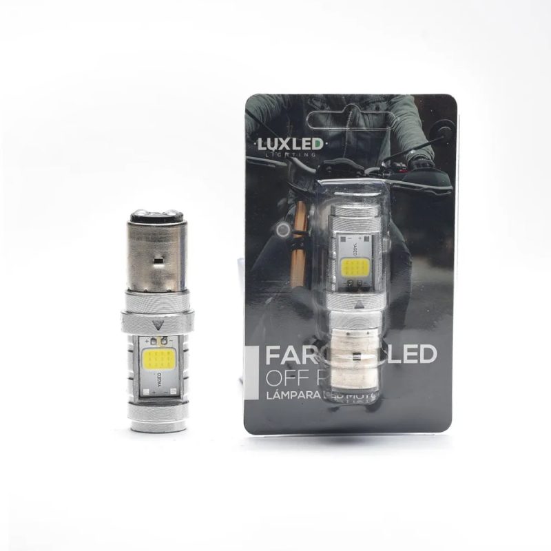 Lampara Led Moto H6-GOLD 12v 12w 12000 Lumenes