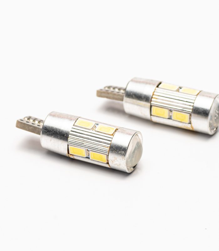 Kit Lampara KOBO LED12961LUC10 T10 Led Cree Con Lupa Blanca 12v