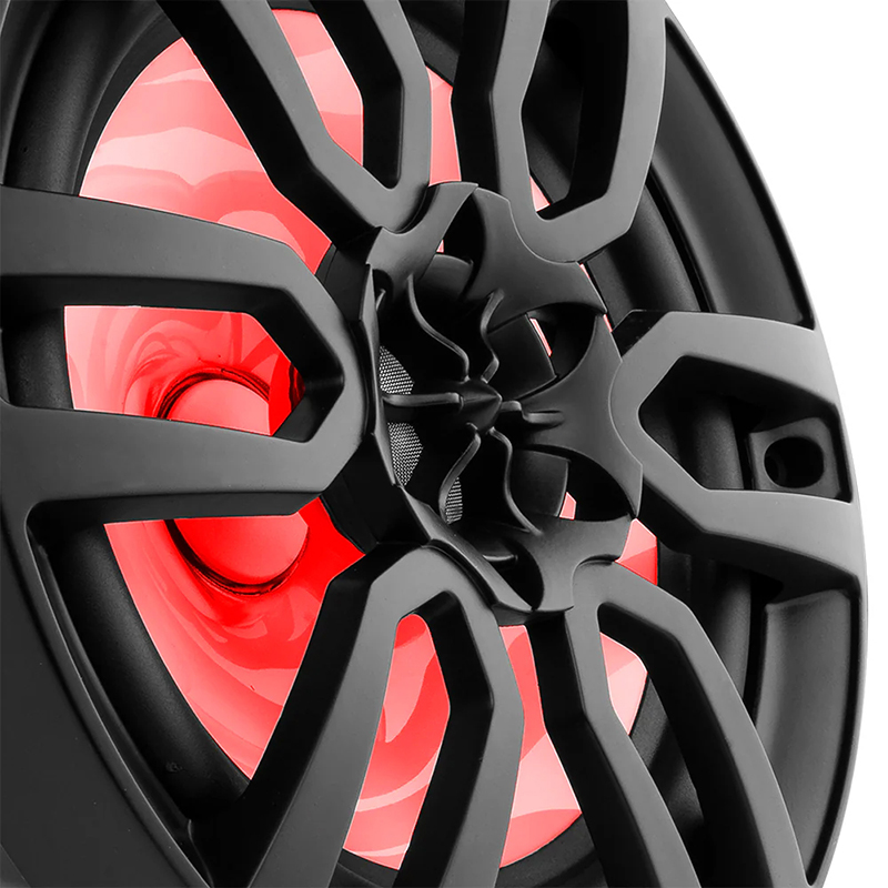 Parlantes Marinos DS18 NXL-8Bk  8 pulgadas 125 rms RGB 4ohms