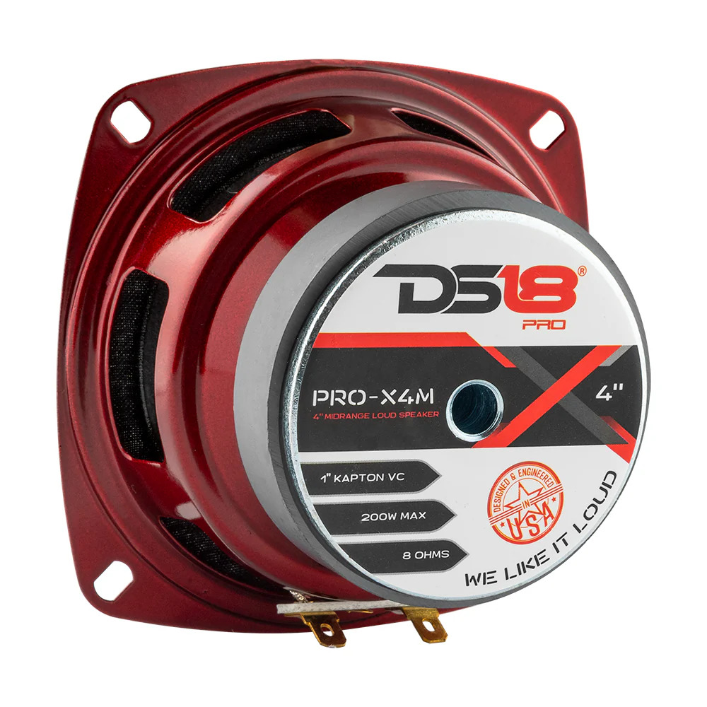 Medio DS18 PRO-X4M 4 pulgadas 100 rms 200 watts 8 ohms