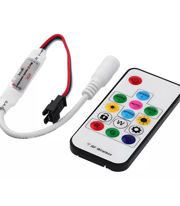 Mini Controladora RF PIXEL LED con Bluetooth