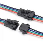 Conector Tira Led RGB Hembra y Macho 4 pines
