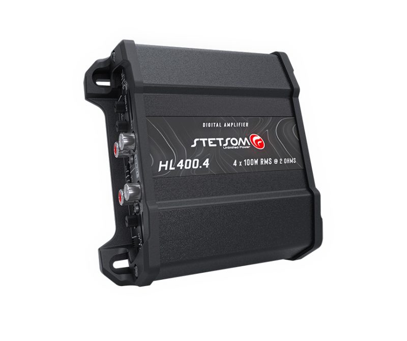 AMPLIFICADOR STETSOM HL400.4 4 CANALES 400RMSX4