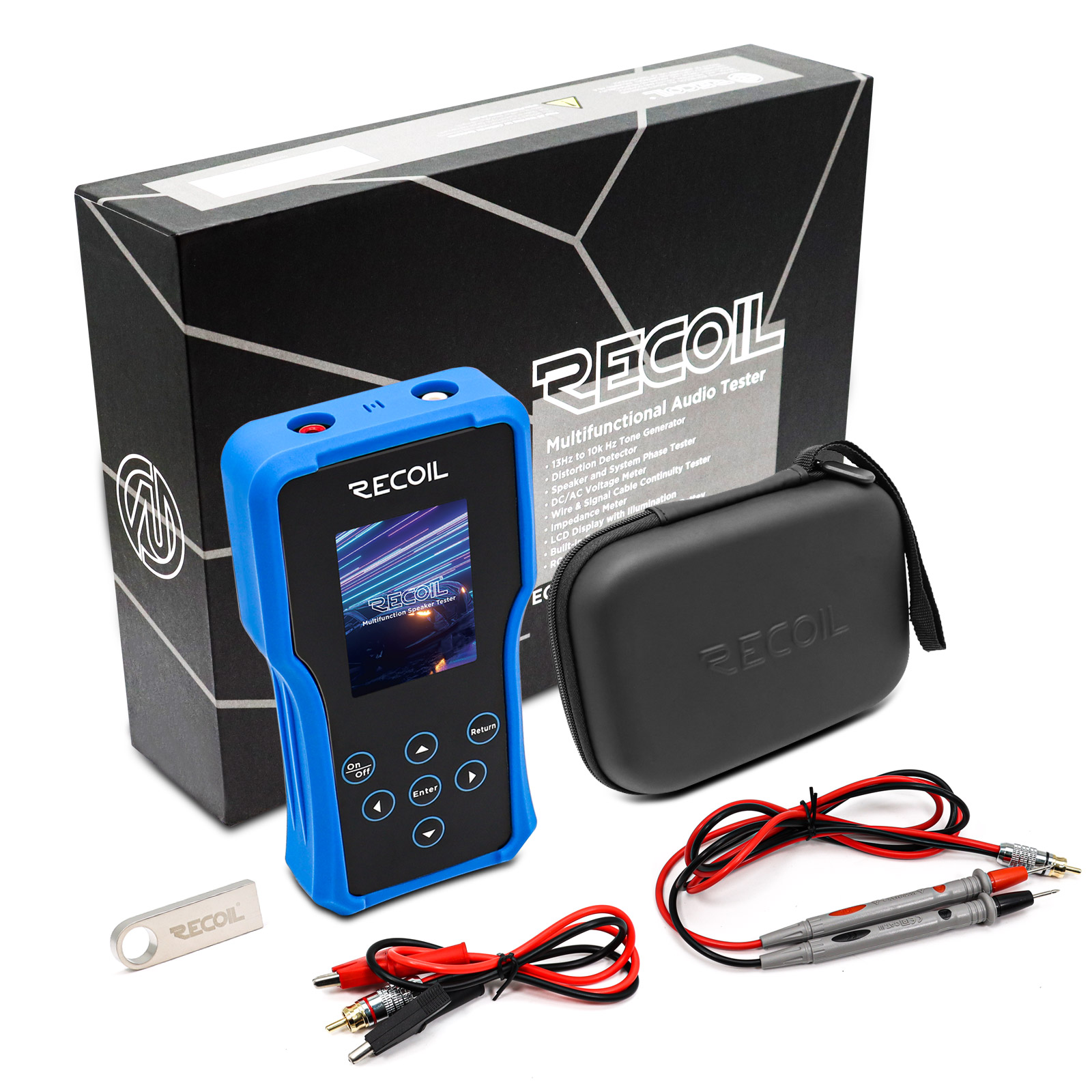 Tester Audio Multifunción RECOIL MST-1
