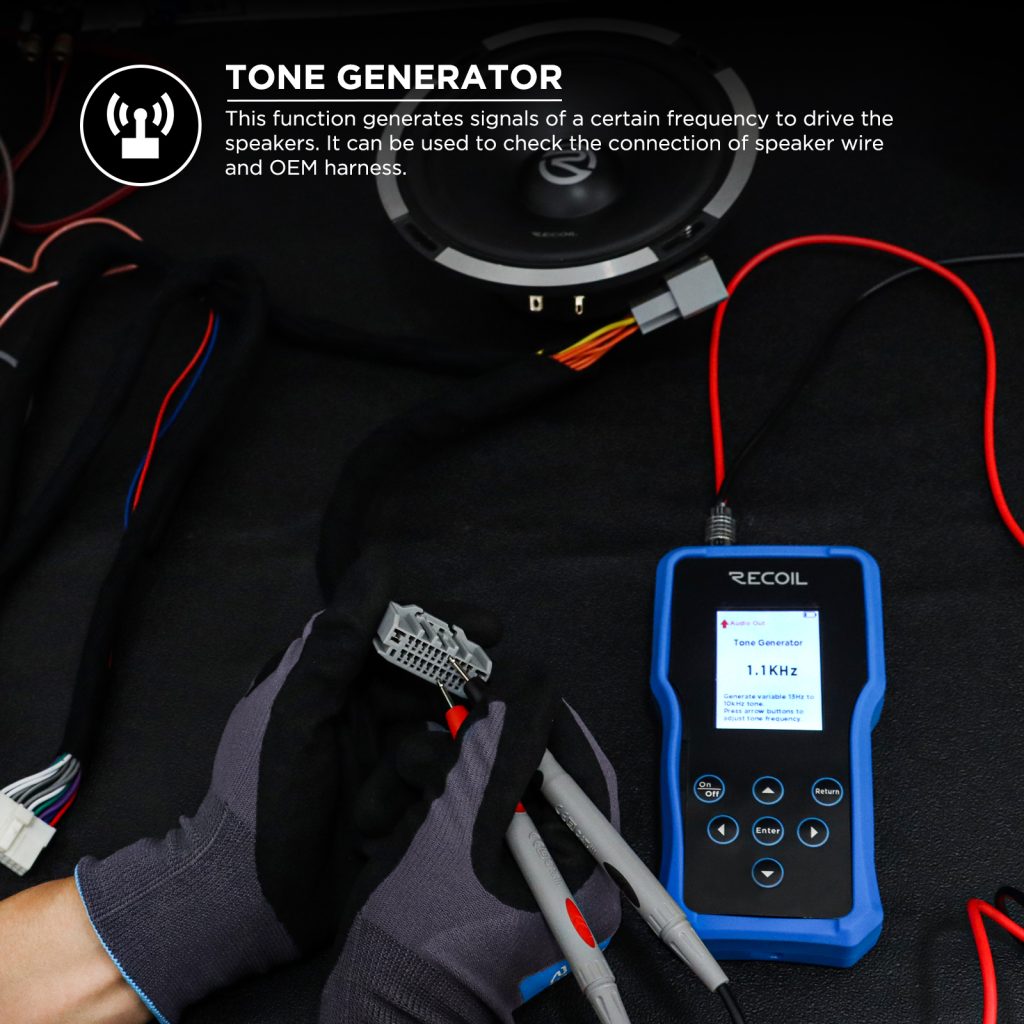 Tester Audio Multifunción RECOIL MST-1 – imagen 7