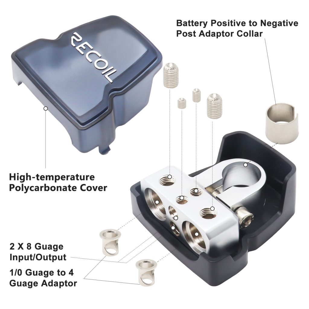 BORNES BATERIA RECOIL PBT-2028 POSITIVO Y NEGATIVO X PAR – imagen 3