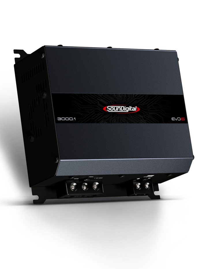 Amplificador Soundigital 3000.1 Evo 6.0 3000 W Rms 1 Canal