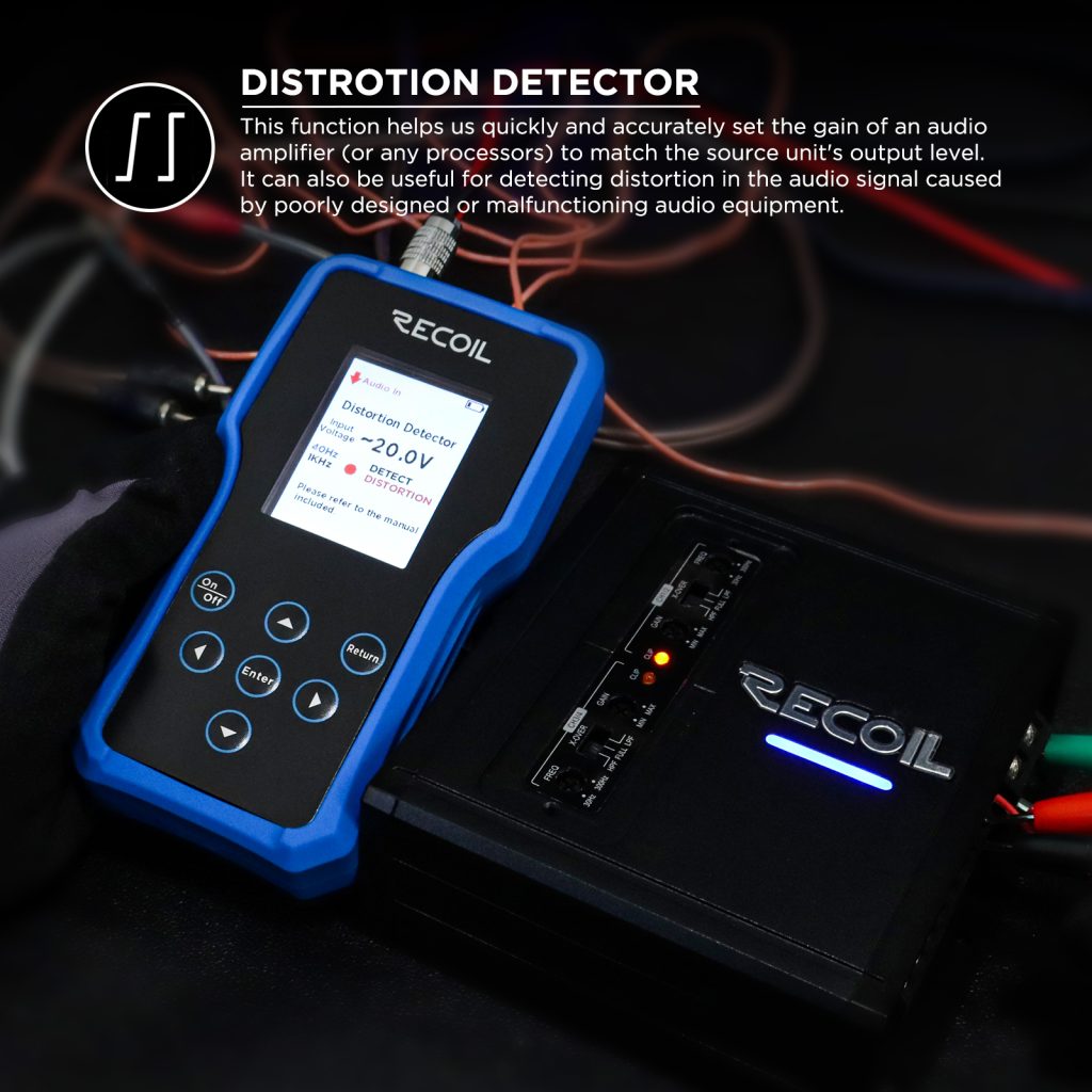 Tester Audio Multifunción RECOIL MST-1 – imagen 8