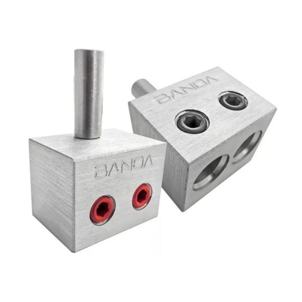 BLOQUE DISTRIBUIDOR BANDA 2A1 2 SALIDAS 50MM 1 ENTRADA 14MM