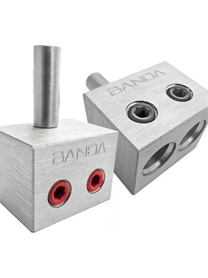 BLOQUE DISTRIBUIDOR BANDA 2A1 2 SALIDAS 50MM 1 ENTRADA 14MM