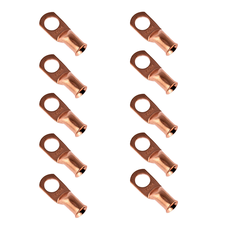 Terminal de Cobre DS18 4 AWG  x 10 Unidades