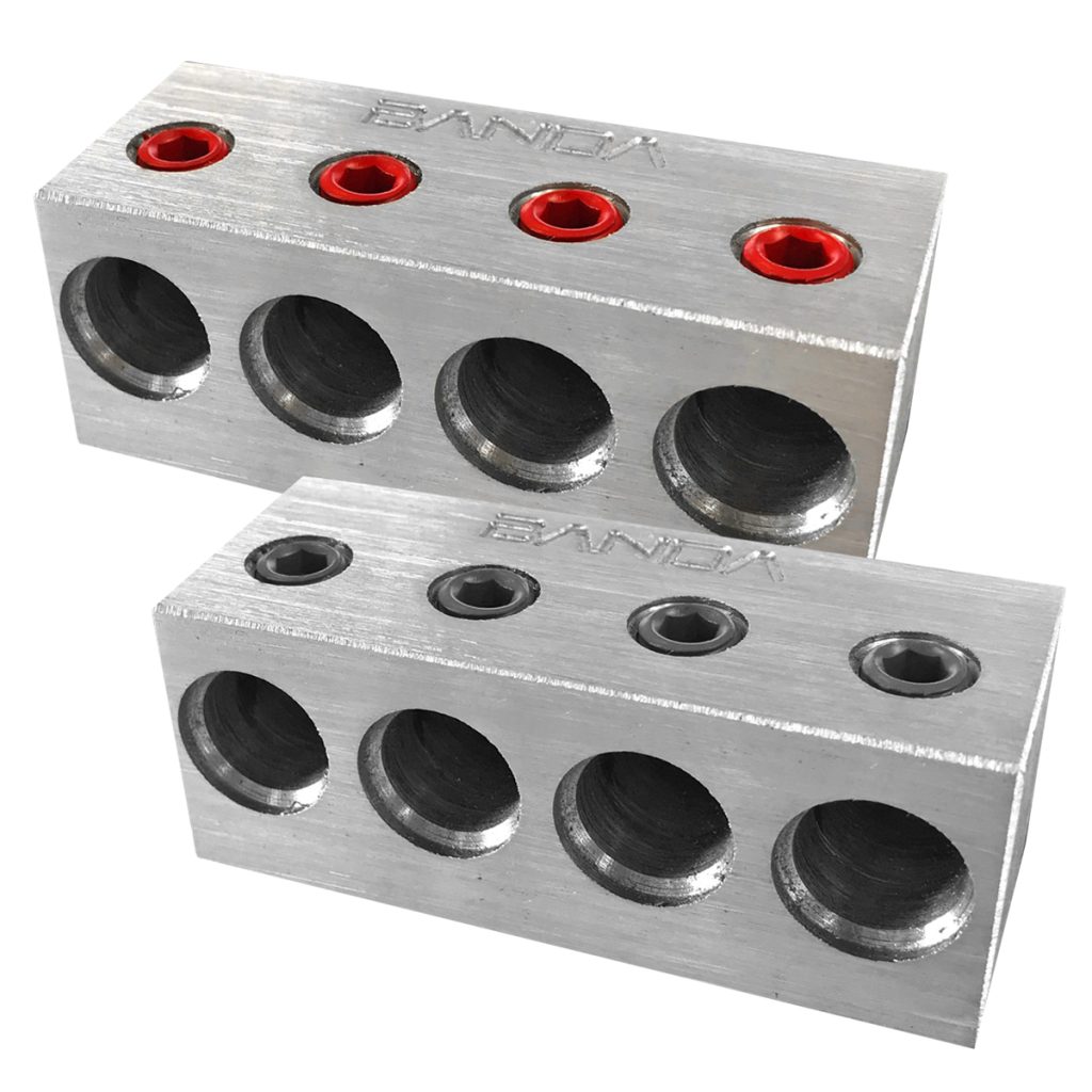 BLOQUE DISTRIBUIDOR BANDA 4 A 2