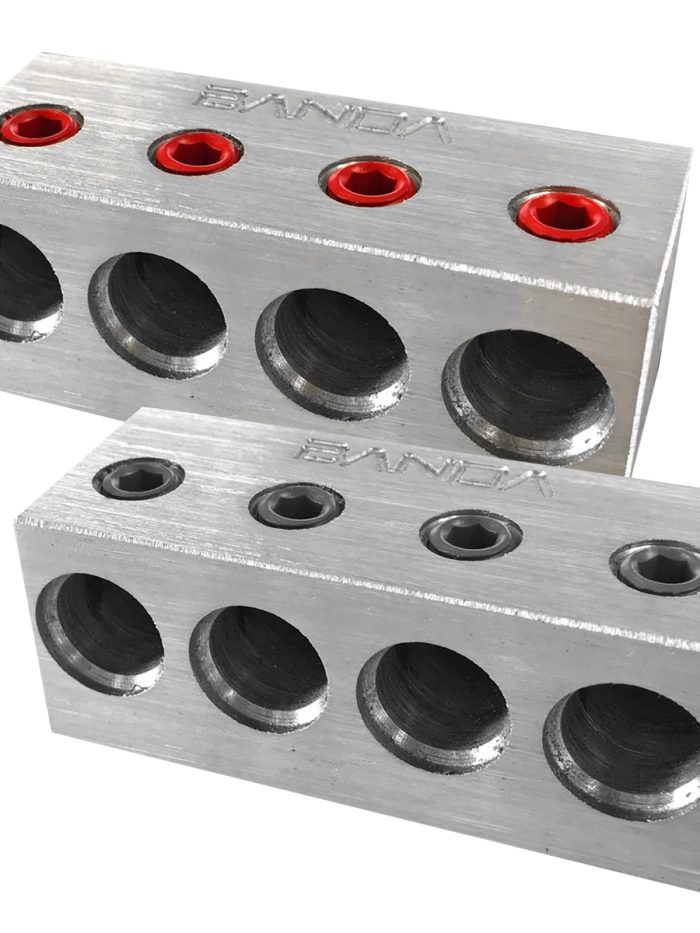 BLOQUE DISTRIBUIDOR BANDA 4 A 2