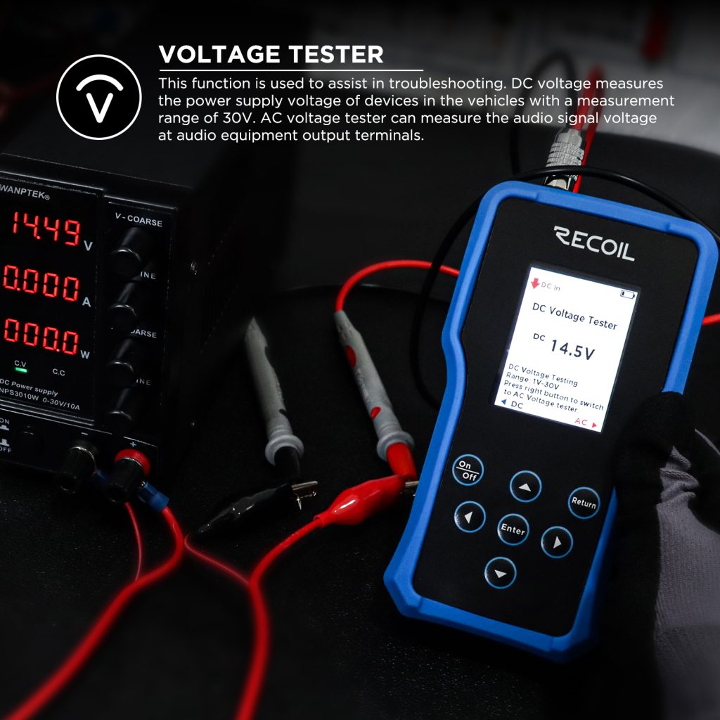 Tester Audio Multifunción RECOIL MST-1 – imagen 10