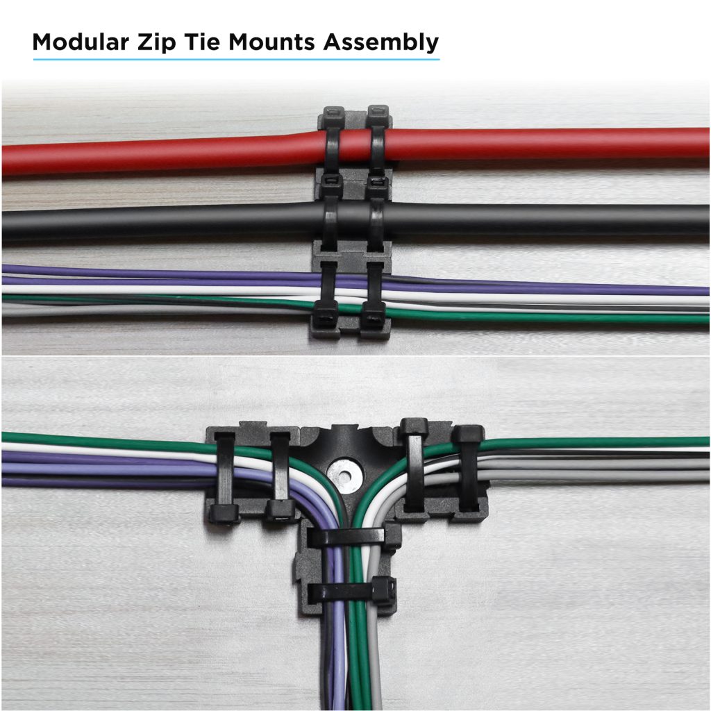 Zócalo Para Montaje De Cables RECOIL ZTM19-K100 4/8GA
