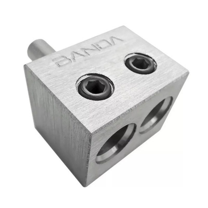 BLOQUE DISTRIBUIDOR BANDA 2A1 2 SALIDAS 50MM 1 ENTRADA 14MM