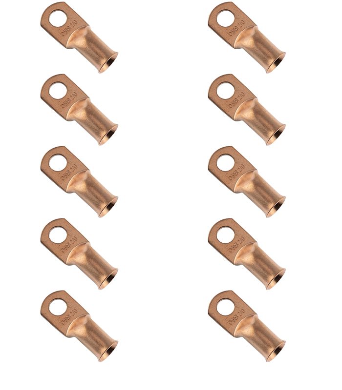 Terminal de Cobre DS18 75 mm x 10 Unidades