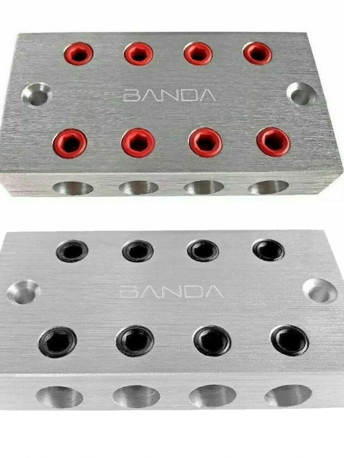 BLOQUE DISTRIBUIDOR BANDA 4X4 (PAR)