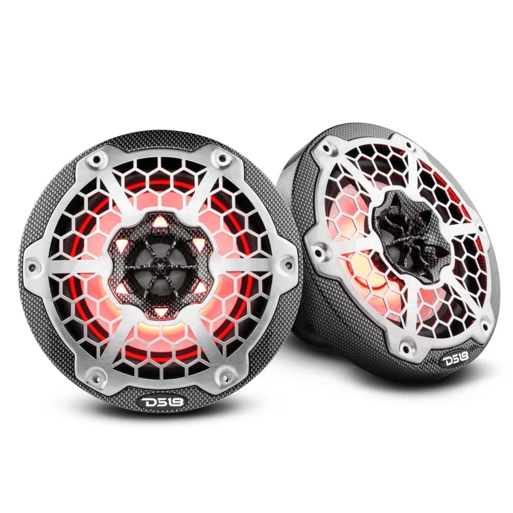 PARLANTES MARINOS DS18 CF-65 JUEGO 6 PULGADAS RGB 125RMS 4OHMS
