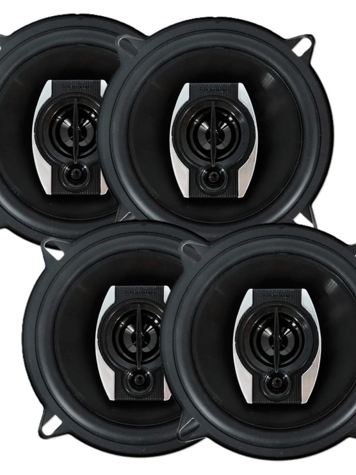Combo 4 Parlantes Triaxiales Bomber BBX 5 Pulgadas 65W RMS 130W 4 Ohms